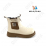 RC51_6921-3L Беж 31-1,32-1,33-2,34-2,35-1,36-1 Boys and Girls Ботинки Повсед Челси Иск.мат, Байка/Флис, ТПР (TPR-Термопластичная резина) В/О жен