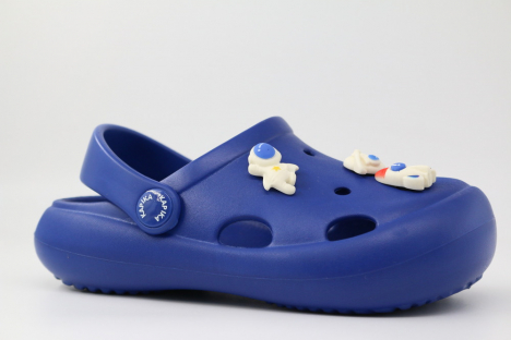 82266-6 Син 26-2,27-2,29-2,30-2,32-2 Kapika Туфли Пляж Кроксы ЭВА, Без подклада, ЭВА Лето Муж