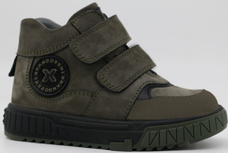 51591ут-2 темно-зеленый 23-1,24-1,25-1,26-1,27-1 Kapika Ботинки Повсед Оксфорд Нат.кожа, Байка/Флис, ТЭП (термоэластопласт) В/О Муж