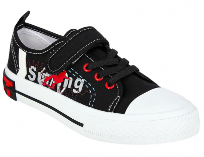 FLI_6315_black 31-1,32-1,33-1,34-1,35-1,36-1 Kedberry П/ботинки Актив.отдых Полукеды Текстиль, Текстиль, ПВХ Лето Муж