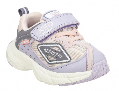 ZRG_26212_pink 23-1,24-1,25-2,26-2,27-1,28-1 Kedberry П/ботинки Актив.отдых Кроссовки Иск.мат, Текстиль, ЭВА/ТЭП В/О жен