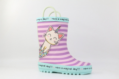 1938-1 Сир 23-1,24-1,25-1,26-1,27-1,28-1,29-1,30-1 Kapika Сапоги Повсед Веллингтон Резина, Текстиль, Резина В/О жен