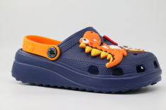 82260-1 Син 24-2,25-2,26-2,27-2,28-2,29-2 Kapika Туфли Пляж Кроксы ЭВА, Без подклада, ЭВА Лето Муж