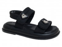 R361011055BK Чёр 27-1,28-2,29-2,30-2,31-2,32-1 Сказка Туфли Повсед Сандалии Иск.мат, Иск.кожа Лето жен