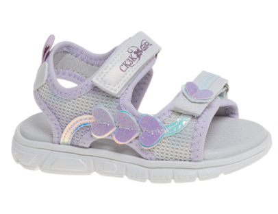 R502110136PE Фиол 22-2,23-2,24-2,25-2,26-2 Сказка Туфли Актив.отдых Сандалии Текстиль, Иск.кожа Лето жен