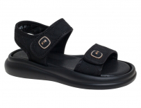 R857811612BK Чёр 32-1,33-2,34-2,35-2,36-2,37-1 Сказка Туфли Повсед Сандалии Иск.мат, Иск.кожа Лето жен