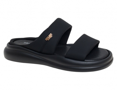 R857811618BK Чёр 32-1,33-2,34-2,35-2,36-2,37-1 Сказка Туфли Повсед Шлепанцы/Пантолеты Иск.мат, Иск.кожа Лето жен