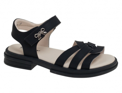 R975711041BK Чёр Сказка Туфли Повсед Сандалии Иск.мат, Иск.кожа Лето жен