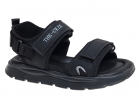 R100611502BK Чёр 33-2,34-2,35-2,36-2,37-2 Сказка Туфли Актив.отдых Сандалии Иск.мат, Текстиль Лето Муж