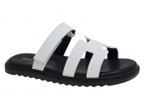 R306311546W Бел 33-2,34-2,35-2,36-2,37-2 Сказка Туфли Повсед Шлепанцы/Пантолеты Иск.мат, Иск.кожа Лето Муж