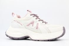 74958-1 бежевый-сиреневый 35-1,36-1,37-1,38-1,39-1 Kapika П/ботинки Актив.отдых Кроссовки Иск.мат, Текстиль, ПУ (полиуретан) В/О жен