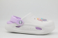 82257-4 белый-сиреневый 28-1,29-1,30-1,31-1,32-1,33-1,34-1,35-1 Kapika Туфли Пляж Кроксы ЭВА, Без подклада, ЭВА Лето жен