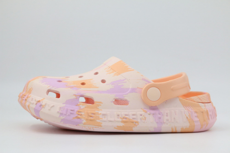 82258-4 Оранж 28-1,29-1,30-1,31-1,32-1,33-1,34-1,35-1 Kapika Туфли Пляж Кроксы ЭВА, Без подклада, ЭВА Лето жен