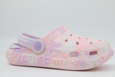 82258-3 Роз 28-1,29-1,30-1,31-1,32-1,33-1,34-1,35-1 Kapika Туфли Пляж Кроксы ЭВА, Без подклада, ЭВА Лето жен