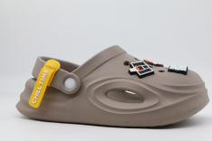 82259-3 Беж 27-2,29-2,30-2,32-2,33-2,35-2 Kapika Туфли Пляж Кроксы ЭВА, Без подклада, ЭВА Лето Муж