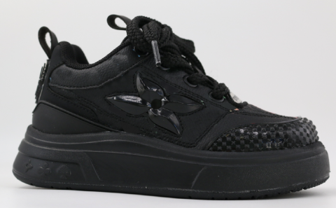 731303-1 Чёр 31-1,32-1,33-1,34-1,35-1 Kapika П/ботинки Актив.отдых Кроссовки Иск.мат, Текстиль, ЭВА/ТЭП В/О жен