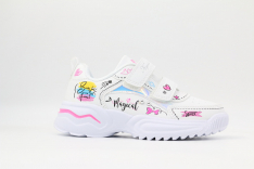 721220-1 Бел 28-1,29-1,30-1,31-1,32-1 Kapika П/ботинки Актив.отдых Кроссовки Иск.мат, Текстиль, ЭВА В/О жен