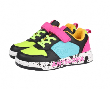 AL 17251 Мультиколор 31-1,32-1,33-1,34-1,35-1,36-1 Antilopa П/ботинки Актив.отдых Кроссовки Иск.мат, Текстиль В/О жен