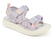 AL 17472 Фиол 32-1,33-1,34-1,35-1,36-1,37-1 Antilopa Туфли Повсед Сандалии Иск.мат, Текстиль Лето жен