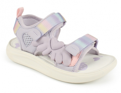 AL 17472 Фиол 32-1,33-1,34-1,35-1,36-1,37-1 Antilopa Туфли Повсед Сандалии Иск.мат, Текстиль Лето жен