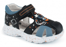 AL 17667 Син 24-1,25-1,26-1,27-1,28-1,29-1 Antilopa П/ботинки Актив.отдых Сандалеты Иск.мат, Кожподклад Лето Муж