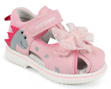 AL 17685 Роз 22-1,23-1,24-1,25-1,26-1,27-1 Antilopa П/ботинки Повсед Сандалеты Иск.мат, Кожподклад Лето жен