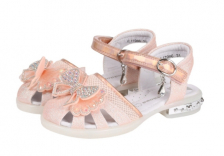 AL 17986 Роз 26-1,27-1,28-1,29-1,30-1,31-1 Antilopa Туфли Празд Сандалеты Иск.мат, Кожподклад Лето жен