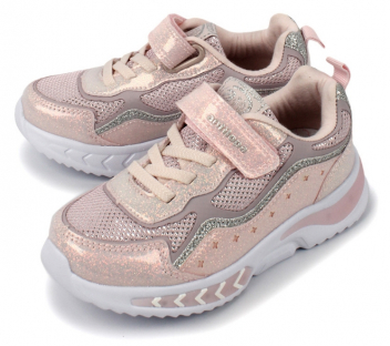 AL 9644 Роз 24-1,25-1,26-1,27-1,28-1,29-1 Antilopa П/ботинки Актив.отдых Кроссовки Иск.мат, Текстиль В/О жен