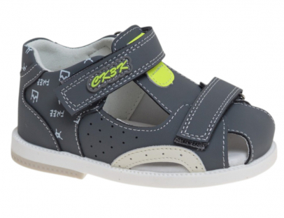 R822210155GR Сер 22-2,23-2,24-2,25-2,26-2 Сказка П/ботинки Повсед Сандалеты Иск.мат, Иск.кожа Лето Муж