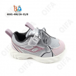 RC51_6041-4W светло-серый 26-1,27-1,28-2,29-2,30-1,31-1 Boys and Girls П/ботинки Актив.отдых Кроссовки Иск.мат, Текстиль, ЭВА (EVA-Этиленвинилацетат)