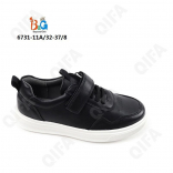 RC51_6731-11A Чёр 32-1,33-1,34-2,35-2,36-1,37-1 Boys and Girls П/ботинки Школа Оксфорд Иск.мат, Иск.кожа, ЭВА (EVA-Этиленвинилацетат) В/О Муж