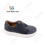 RC51_6720-3B Син 26-1,27-1,28-2,29-2,30-1,31-1 Boys and Girls П/ботинки Школа Слипоны Иск.мат, Иск.кожа, ЭВА (EVA-Этиленвинилацетат) В/О Муж