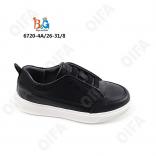 RC51_6720-4A Чёр 26-1,27-1,28-2,29-2,30-1,31-1 Boys and Girls П/ботинки Школа Слипоны Иск.мат, Иск.кожа, ЭВА (EVA-Этиленвинилацетат) В/О Муж