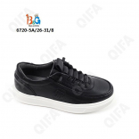 RC51_6720-5A Чёр 26-1,27-1,28-2,29-2,30-1,31-1 Boys and Girls П/ботинки Школа Оксфорд Иск.мат, Иск.кожа, ЭВА (EVA-Этиленвинилацетат) В/О Муж