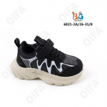 RC51_6021-2A Чёр 26-1,27-1,28-2,29-2,30-1,31-1 Boys and Girls П/ботинки Актив.отдых Кроссовки Иск.мат, Текстиль, ЭВА (EVA-Этиленвинилацетат) В/О Муж