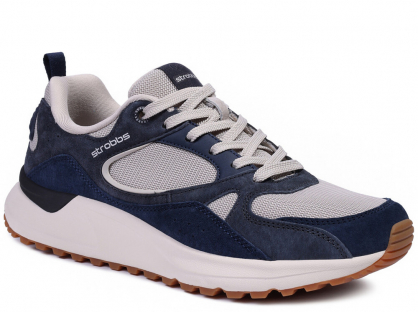 C3878-16 Мультиколор 41-1,42-2,43-2,44-2,45-1 Strobbs П/ботинки Актив.отдых Кроссовки Нат.кожа, Текстиль, ЭВА,Резина,ТПУ вставка В/О Муж