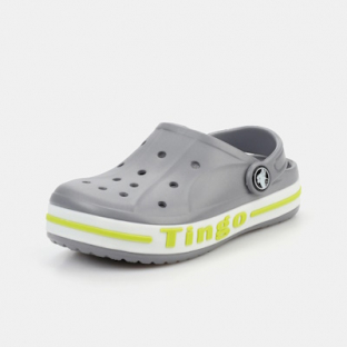 RB2604  серый/салатовый Серый/Салатовый 24-3,25-3,26-3,27-3,28-3,29-3 Tingo Туфли Пляж Кроксы ЭВА, Без подклада, ЭВА Лето Муж