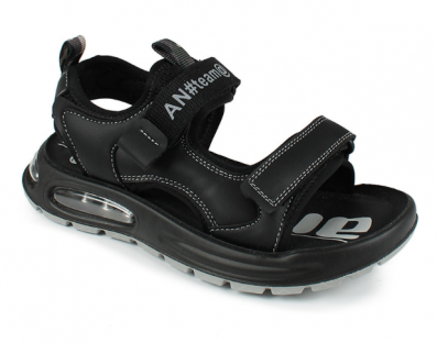 AL 17496 Чёр 32-1,33-1,34-1,35-1,36-1,37-1 Antilopa Туфли Актив.отдых Сандалии Иск.мат, Текстиль Лето Муж