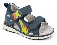 AL 17609 Син 20-1,21-1,22-1,23-1,24-1,25-1 Antilopa Туфли Повсед Сандалеты Иск.мат, Кожподклад Лето Муж