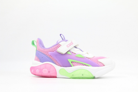 71573н-1 Роз 23-1,24-1,25-1,26-1,27-1 Kapika П/ботинки Актив.отдых Кроссовки Иск.мат, Текстиль, ЭВА/ТПУ В/О жен