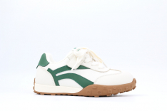 721201-2 бежевый-зелёный 28-1,29-1,30-1,31-1,32-1 Kapika П/ботинки Актив.отдых Кроссовки Иск.мат, Текстиль, Резина В/О Муж