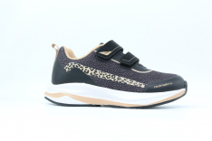 731276с-1 черный-бежевый 33-1,34-1,35-1,36-1,37-1 Kapika П/ботинки Актив.отдых Кроссовки Softshell, Текстиль, ЭВА/ТЭП В/О жен