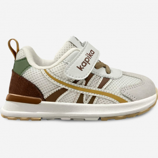 71576-2 Беж 21-1,22-1,23-1,24-1,25-1 Kapika П/ботинки Актив.отдых Кроссовки Иск.мат, Текстиль, ТЭП (термоэластопласт) В/О Муж