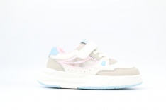 721204-1 белый-розовый 26-1,27-1,28-1,29-1,30-1 Kapika П/ботинки Актив.отдых Кроссовки Иск.мат, Текстиль, ЭВА/ТЭП В/О жен