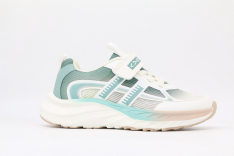 731250-2 белый-зелёный 31-1,32-1,33-1,34-1,35-1 Kapika П/ботинки Актив.отдых Кроссовки Иск.мат, Текстиль, ЭВА/ТЭП Лето Муж