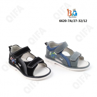 RC51_6620-7A Микс 27-2,28-2,29-2,30-2,31-2,32-2 Boys and Girls Туфли Повсед Сандалеты Иск.мат, Иск.кожа, ТПР (TPR-Термопластичная резина) Лето Муж