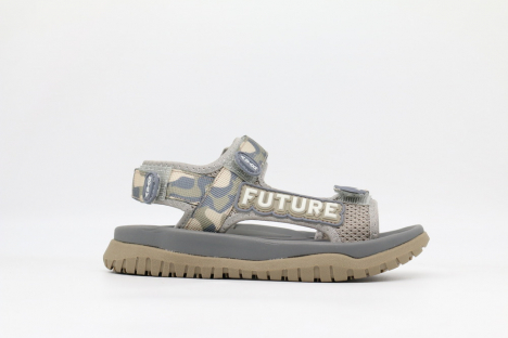 32998-2 серый-хаки 28-1,29-1,30-1,31-1,32-1 Kapika Туфли Актив.отдых Сандалии Текстиль, Текстиль, ЭВА/ТЭП Лето Муж