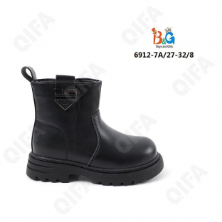 RC51_6912-7 Беж 27-1,28-1,29-2,30-2,31-1,32-1 Boys and Girls Ботинки Повсед Веллингтон Иск.мат, Байка/Флис, ТПР (TPR-Термопластичная резина) В/О жен