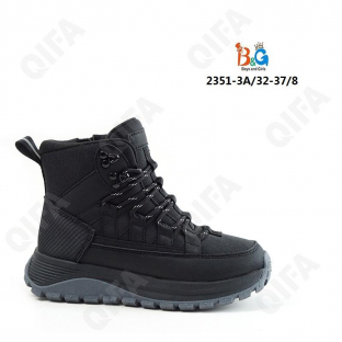 RC51_2351-3 Светло-коричневый 32-1,33-1,34-2,35-2,36-1,37-1 Boys and Girls Ботинки Повсед Оксфорд Иск.мат, Нат.шерсть, ТПР (TPR-Термопластичная резина