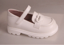 T-68129-C Бел 26-1,27-1,28-1,29-1,30-1,31-1,32-1,33-1 Tom&Miki Туфли Празд Mary Jane Иск.мат, Кожподклад, ПУ Лето жен